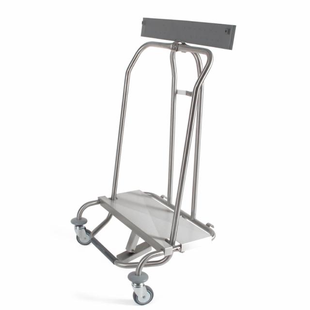 Snijders Droppy (Afvalverzamelaar Droppy 70 liter met rem voor aan wasverzamelaar)